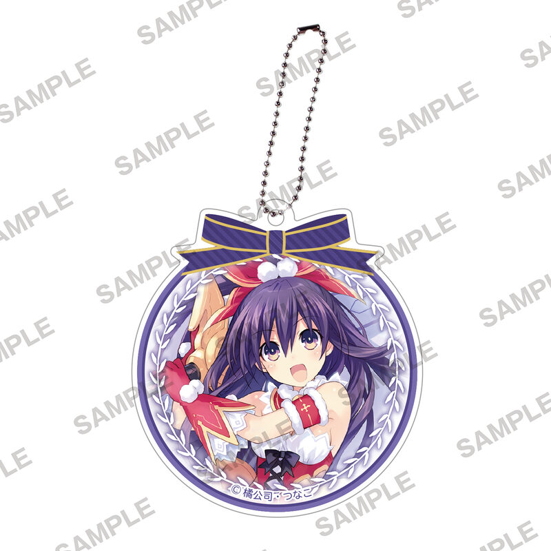 (PO) Date A Live Christmas Fair Acrylic Key Chain Yatogami Tohka Image_1