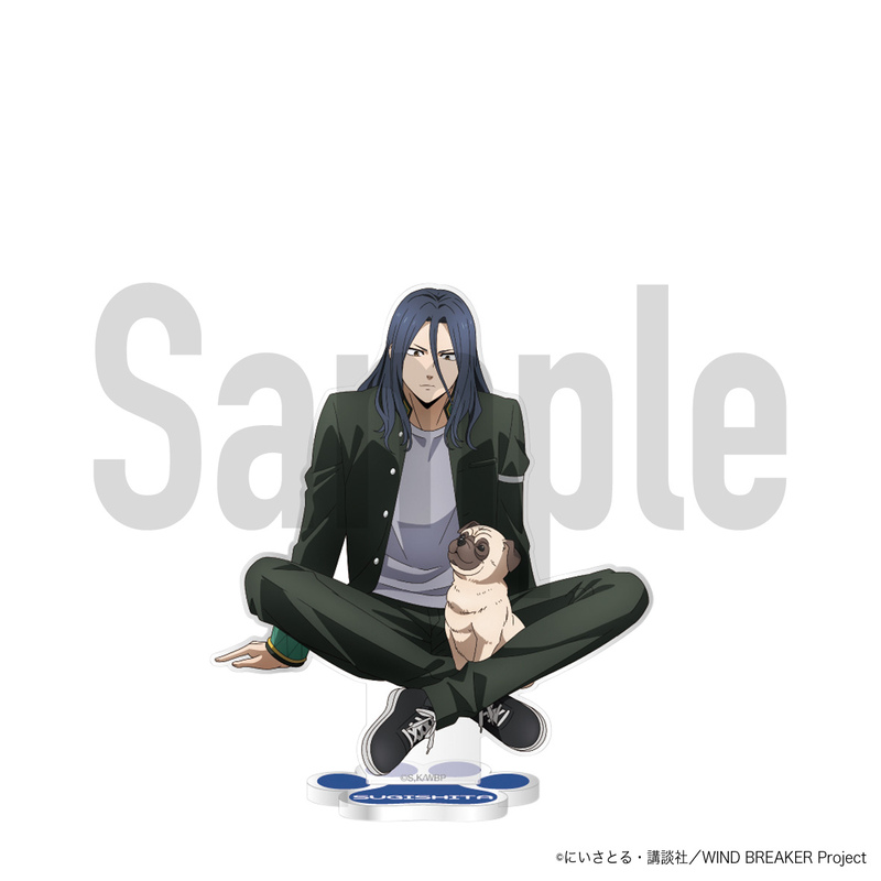 (PO) Wind Breaker Acrylic Stand Original Illustration Ver. Sugishita Image_1