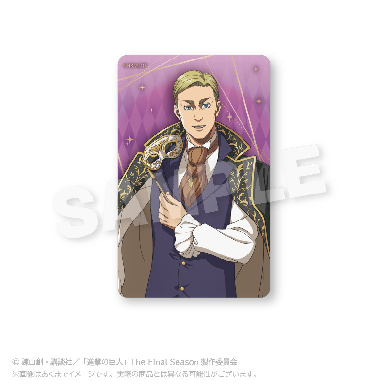 (PO) Attack on Titan Trading Clear Card Masquerade Ver. [BOX] Image_5