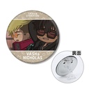 Trigun Stampede Vash & Nicholas Yuru Koma 3 Way Can Badge Ver. A Image_2