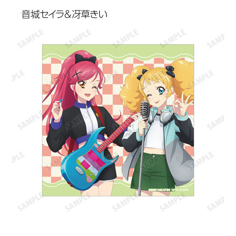 (PO) Aikatsu! 10th Story -Starway to the Future- Original Illustration Casual Rock Ver. Trading Square Bromide [BOX] Image_17