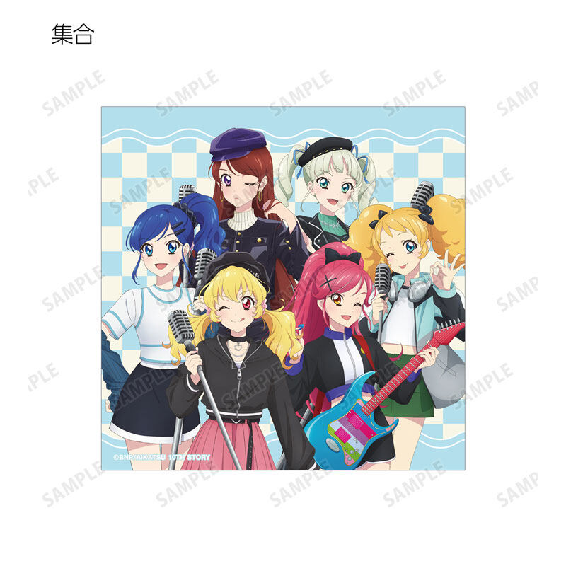 (PO) Aikatsu! 10th Story -Starway to the Future- Original Illustration Casual Rock Ver. Trading Square Bromide [BOX] Image_20