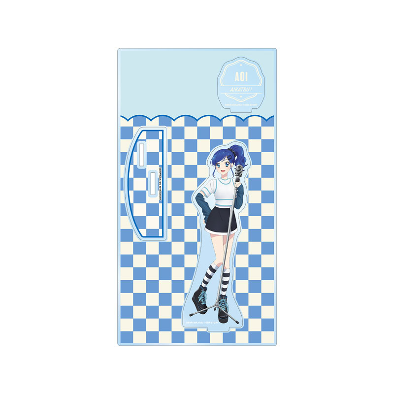 (PO) Aikatsu! 10th Story -Starway to the Future- Original Illustration Kiriya Aoi Casual Rock Ver. Big Acrylic Stand with Parts Image_2