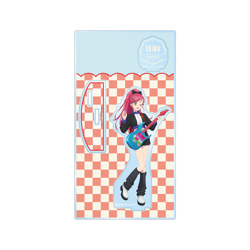 (PO) Aikatsu! 10th Story -Starway to the Future- Original Illustration Otoshiro Seira Casual Rock Ver. Big Acrylic Stand with Parts Image_2