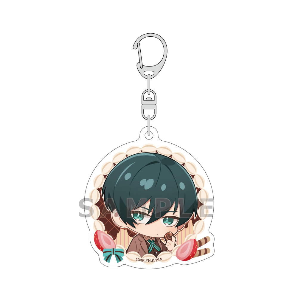 (PO) Blue Lock Acrylic Key Chain Itoshi Rin / Chocolate Outfit Image_1