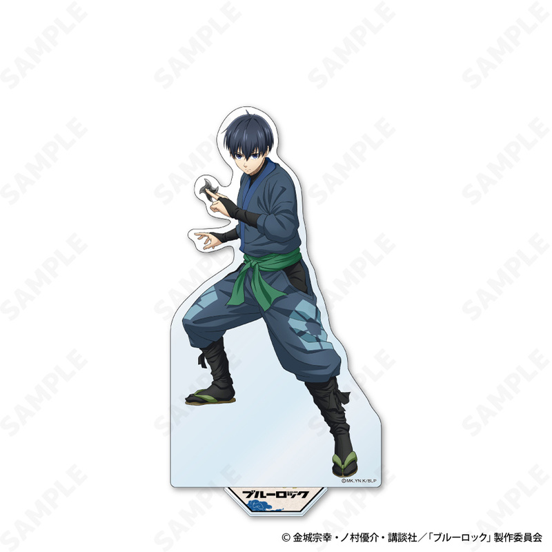 (PO) Blue Lock Big Acrylic Stand 1 Isagi Yoichi Ninja Style Image_1