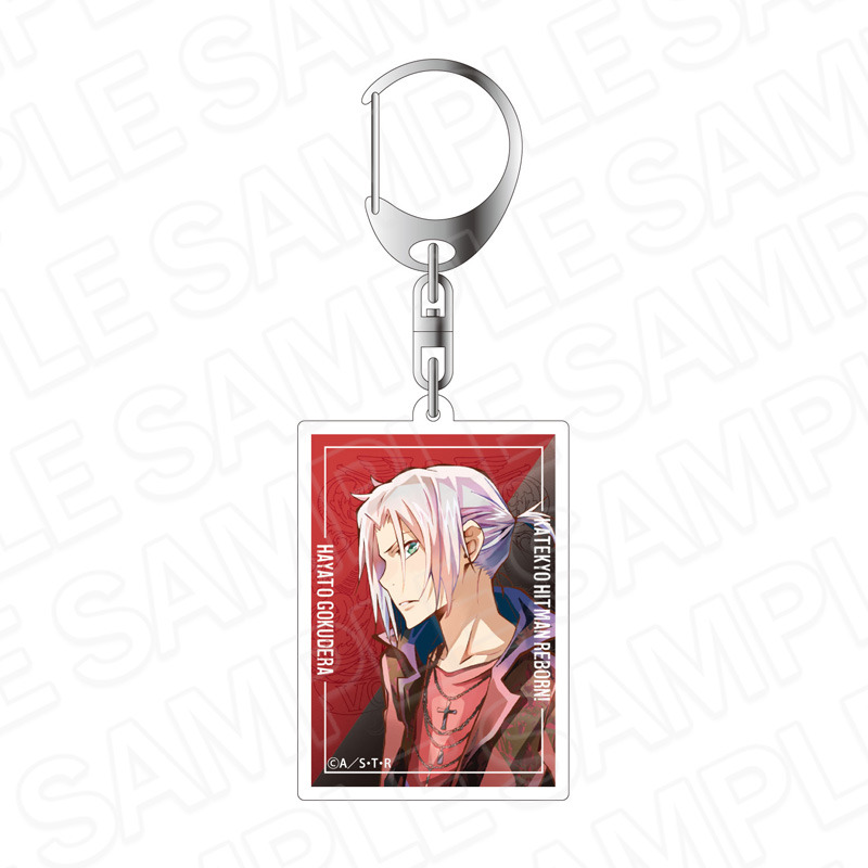 (PO) Reborn! Acrylic Key Chain Pale Tone Series Gokudera Hayato Vongola Ver. Image_1