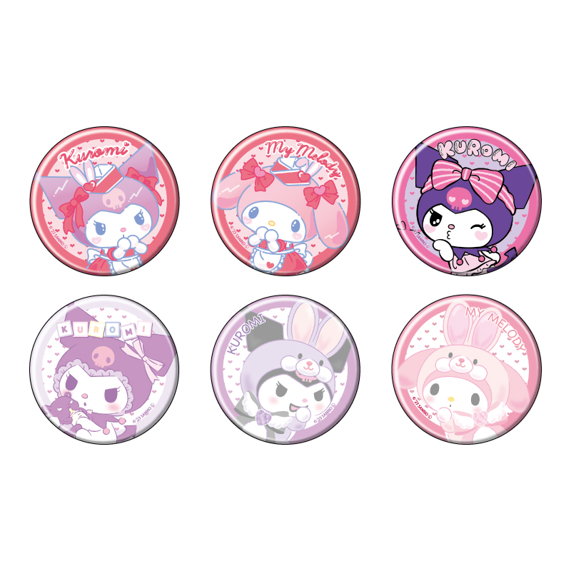 (PO) Can Badge Kuromi 01 Official Illustration [BOX] Image_1