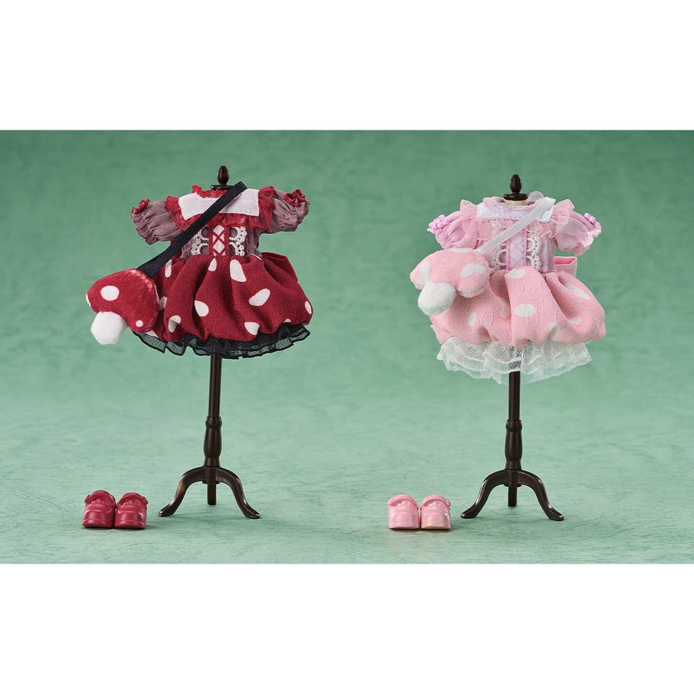 (PO) Nendoroid Doll Outfit Set: Mushroom - Girl (Pink) Image_5