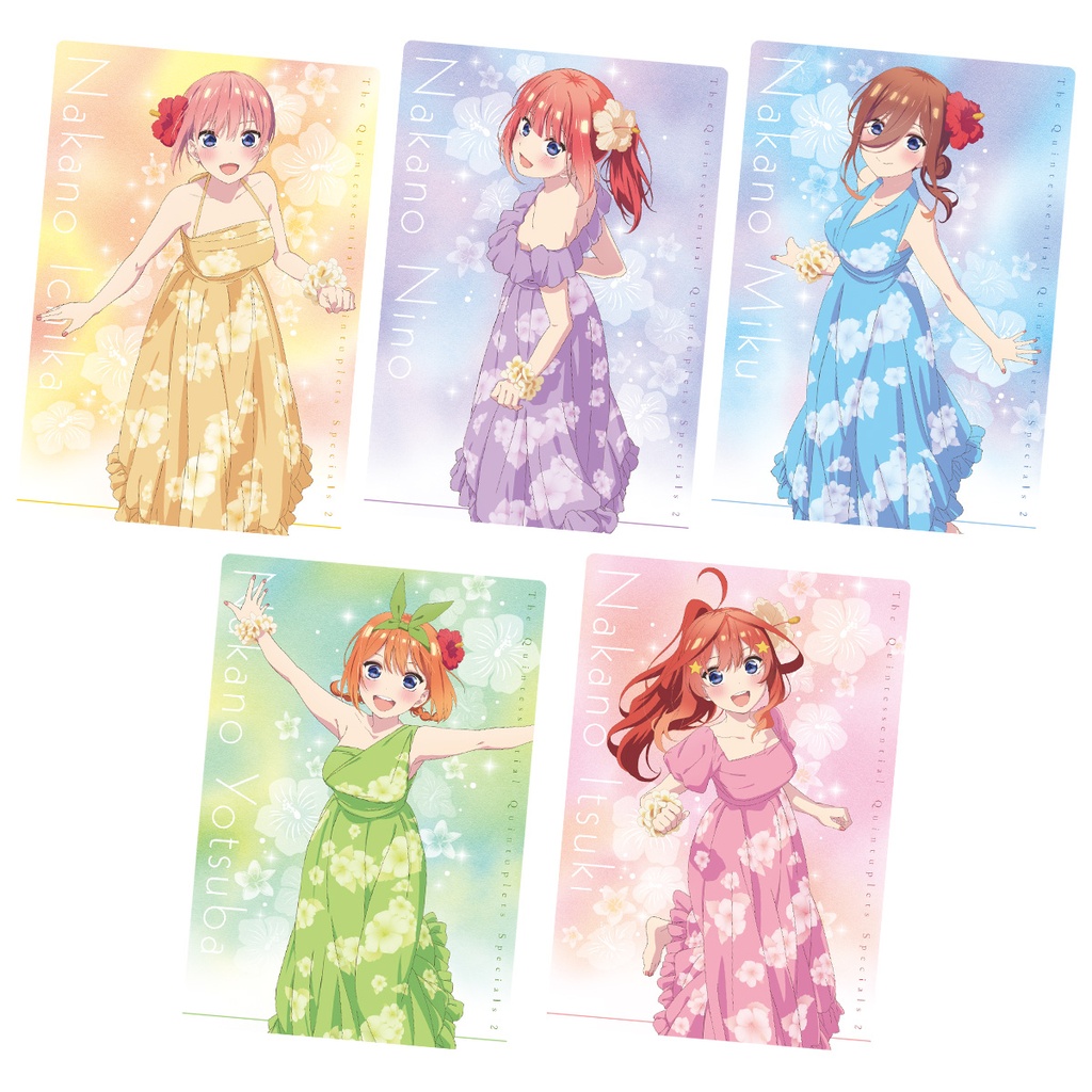 (PO) The Quintessential Quintuplets * Wafer Card [BOX] Image_16