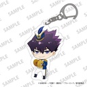 (PO) Blue Lock Mini Chara Acrylic Key Chain Marching Band Ver. Karasu Tabito Image_1