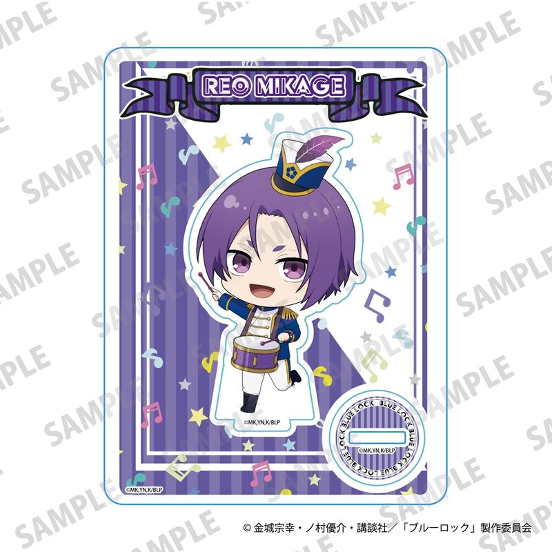 (PO) Blue Lock Mini Chara Acrylic Stand Marching Band Ver. Mikage Reo Image_1