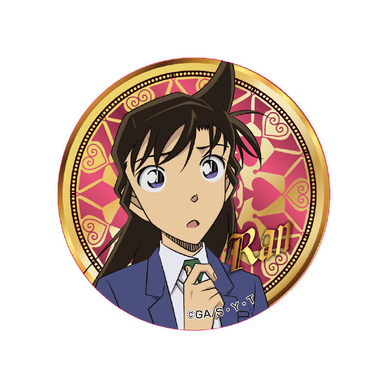 (PO) Detective Conan Metallic Can Badge Vol. 2 Mori Ran Image_1
