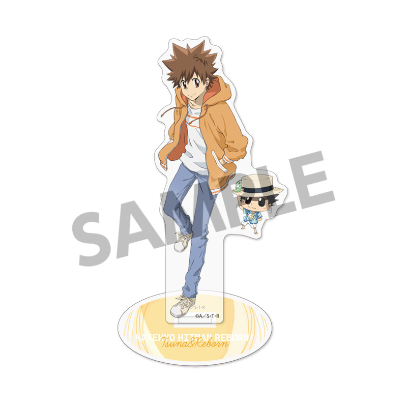 (PO) Reborn! Acrylic Stand Sawada Tsunayoshi & Reborn Image_1