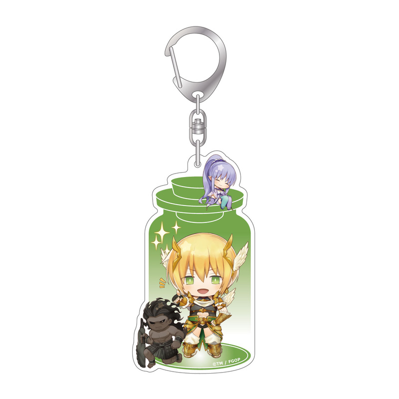 (PO) Fate/Grand Order CharaToria Acrylic Key Chain Saber / Jason Image_1