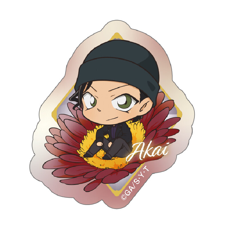 (PO) Detective Conan Petite Fleur Acrylic Sticker Akai Shuichi Image_1