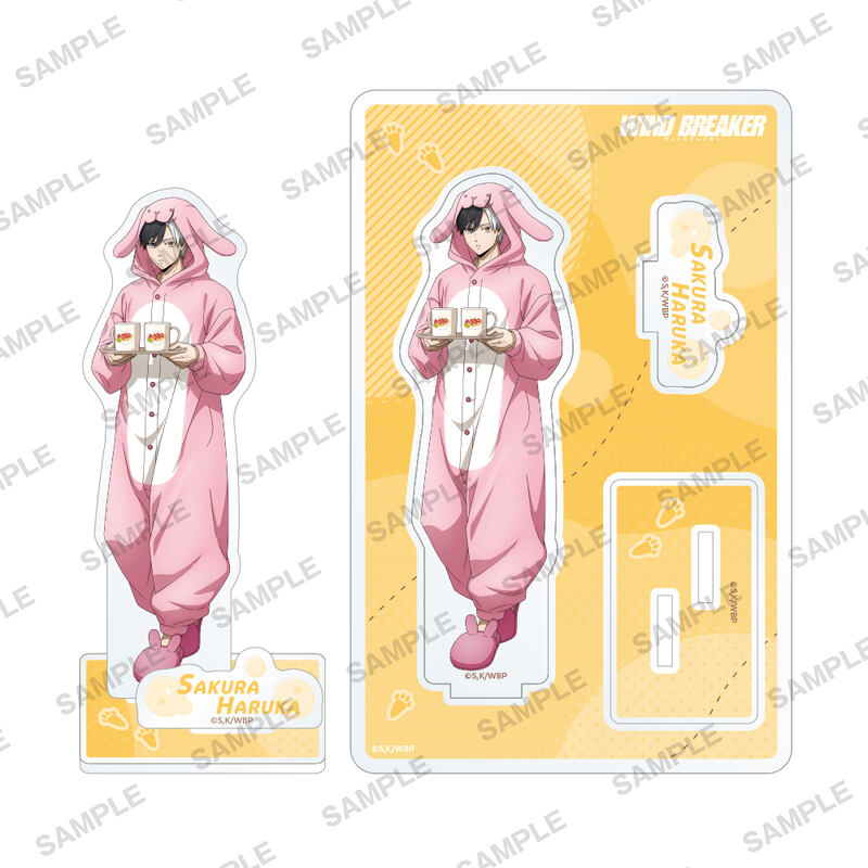 (PO) Wind Breaker Acrylic Stand Pajamas Party Ver. Sakura Haruka Image_1