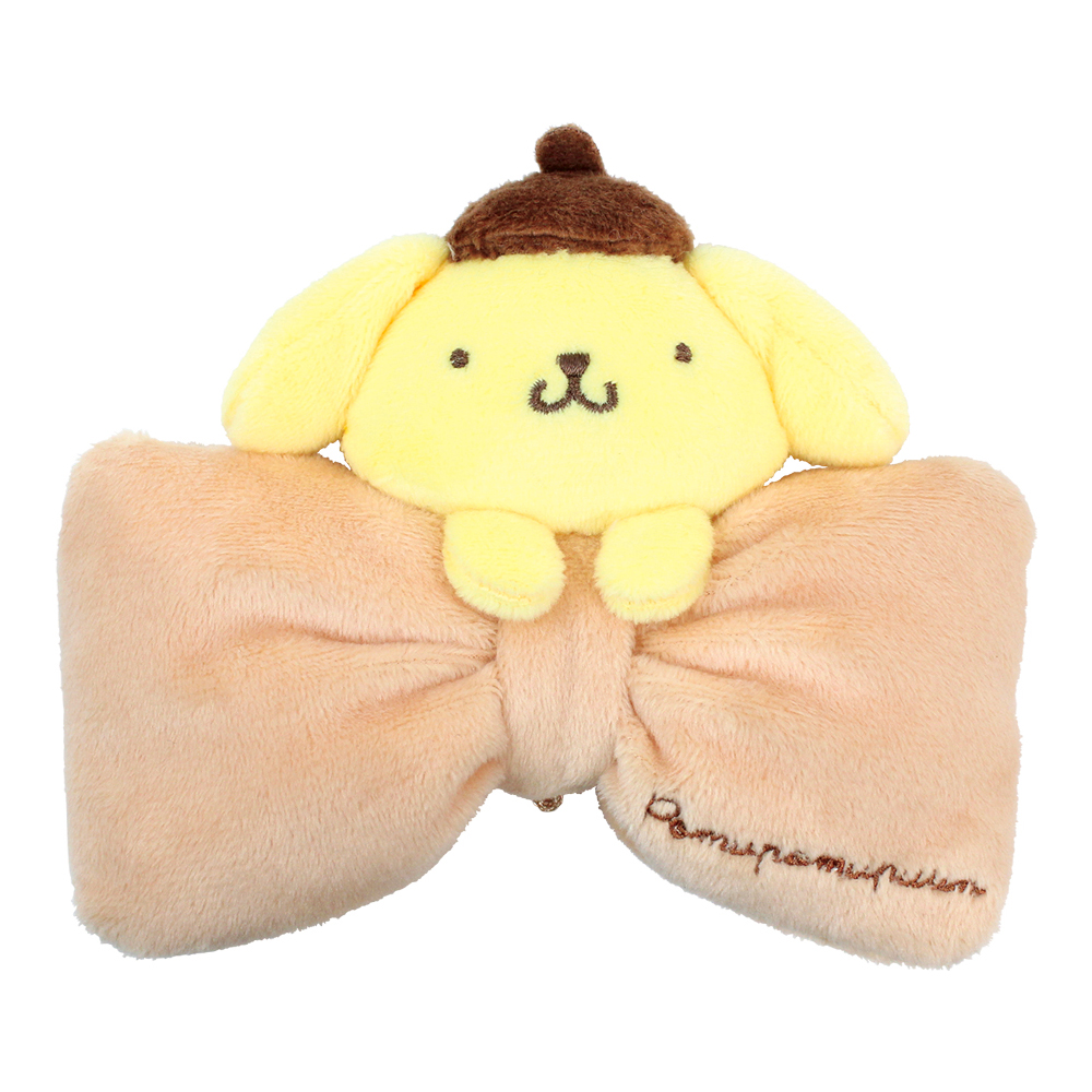 (PO) Sanrio Characters Ribbon Plush Mascot Key Chain Pom Pom Purin Image_1