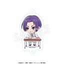 (PO) Blue Lock Acrylic Key Chain Mini Character School Uniform Ver. Mikage Reo Image_1