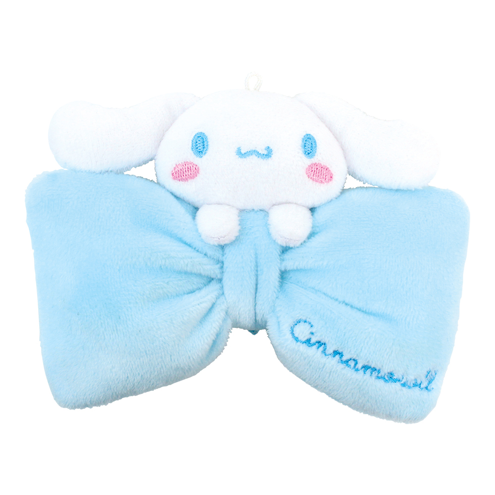 (PO) Sanrio Characters Ribbon Plush Mascot Key Chain Cinnamoroll Image_1