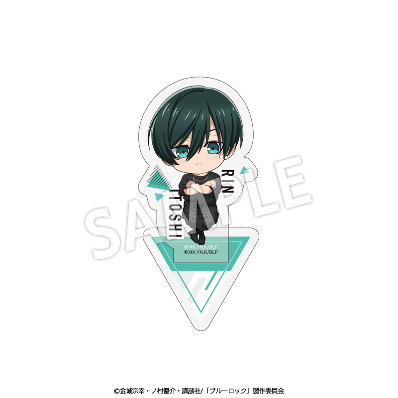 (PO) Blue Lock Acrylic Stand Mini Character Casual Outfit Ver. Itoshi Rin Image_1