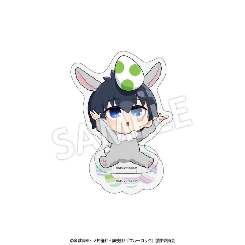 (PO) Blue Lock Acrylic Stand Mini Character Easter Ver. Isagi Yoichi Image_1