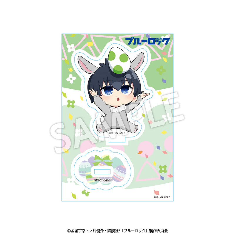 (PO) Blue Lock Acrylic Stand Mini Character Easter Ver. Isagi Yoichi Image_2