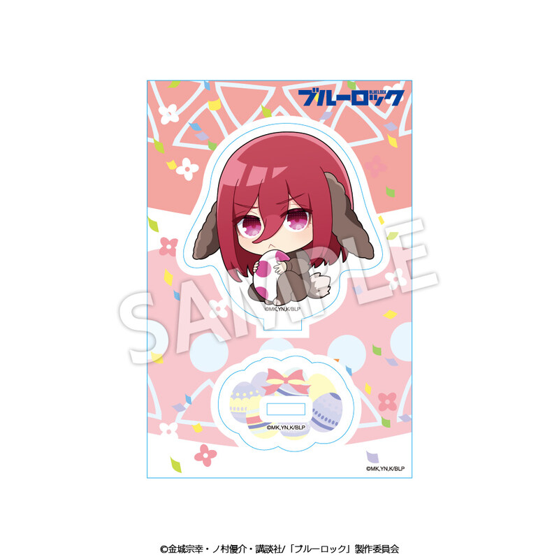 (PO) Blue Lock Acrylic Stand Mini Character Easter Ver. Chigiri Hyoma Image_2