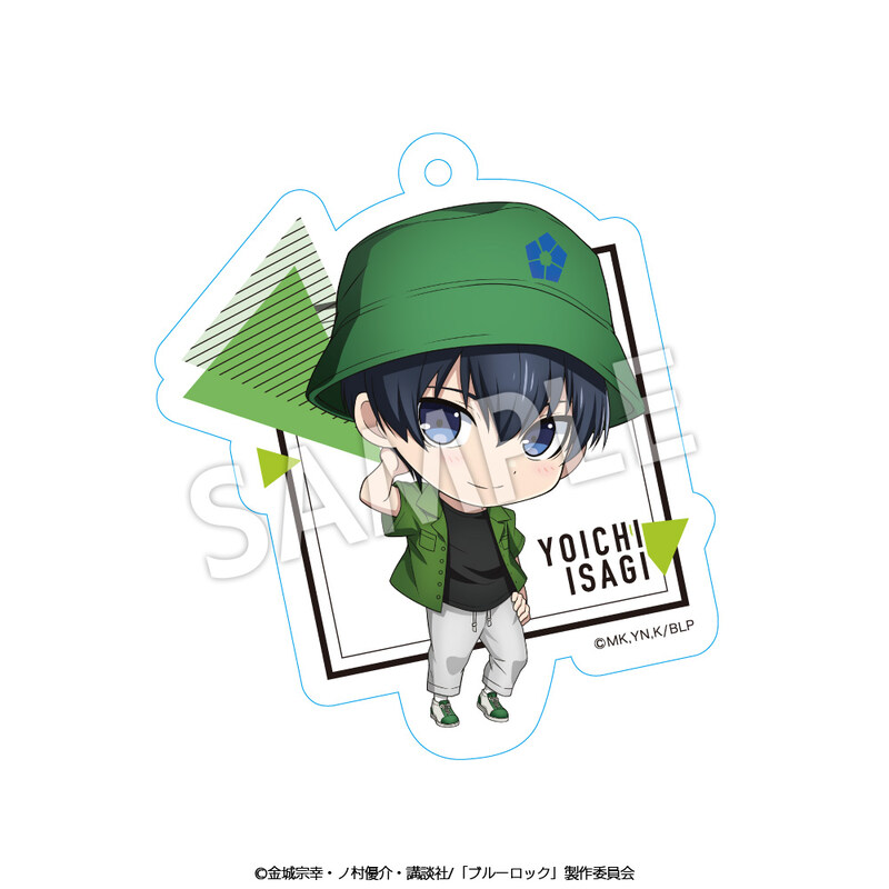 (PO) Blue Lock Trading Acrylic Key Chain Mini Character Casual Outfit Ver. [BOX] Image_2
