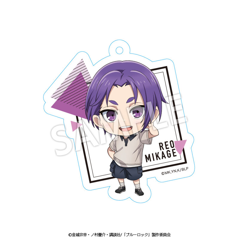 (PO) Blue Lock Trading Acrylic Key Chain Mini Character Casual Outfit Ver. [BOX] Image_3