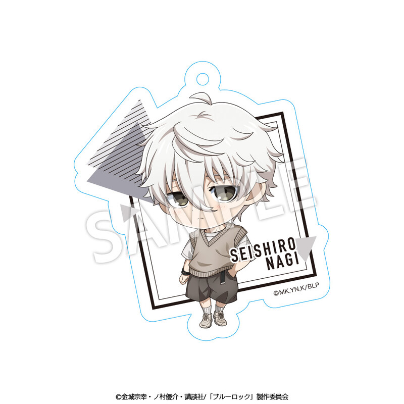 (PO) Blue Lock Trading Acrylic Key Chain Mini Character Casual Outfit Ver. [BOX] Image_6