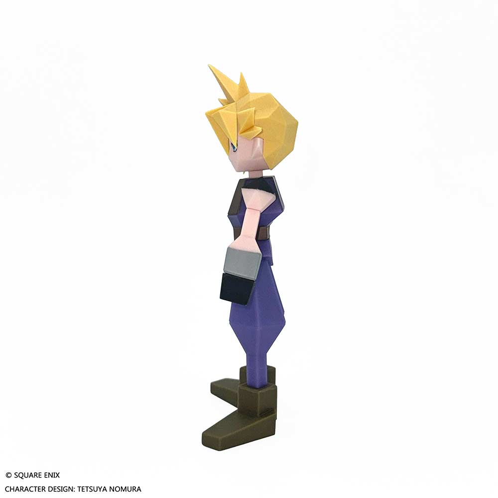 (PO) Final Fantasy VII Polygon Soft Vinyl Figure Cloud Strife Image_2
