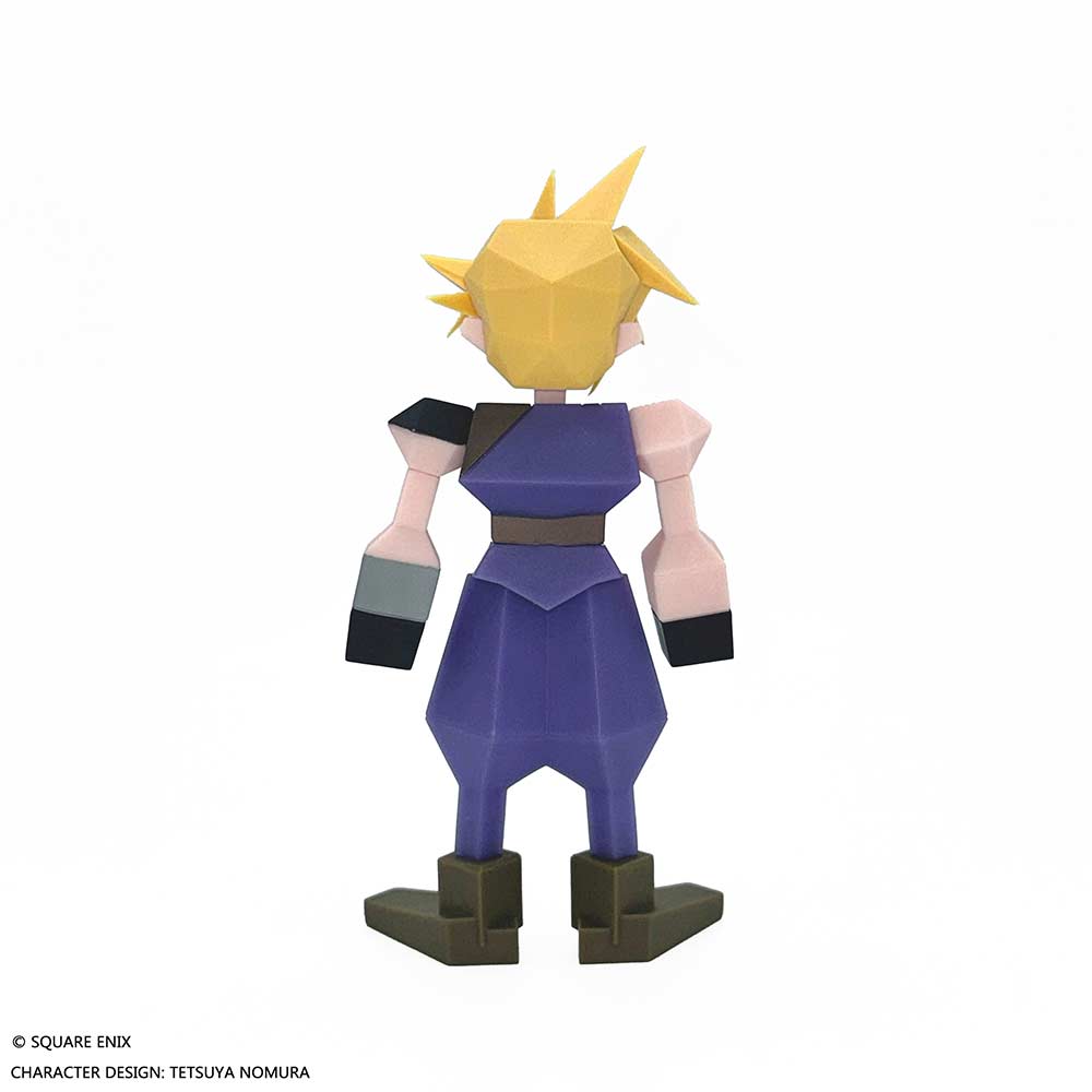 (PO) Final Fantasy VII Polygon Soft Vinyl Figure Cloud Strife Image_3