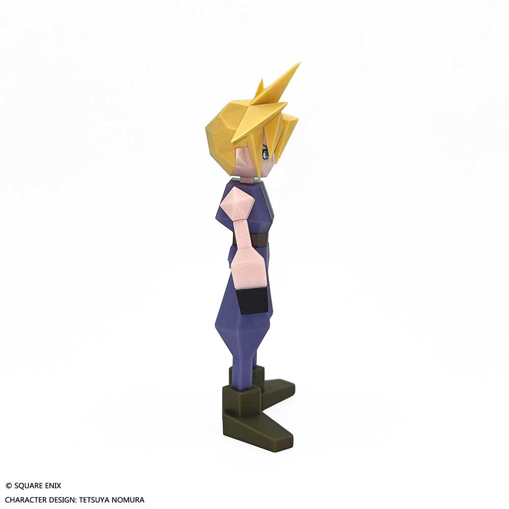 (PO) Final Fantasy VII Polygon Soft Vinyl Figure Cloud Strife Image_4