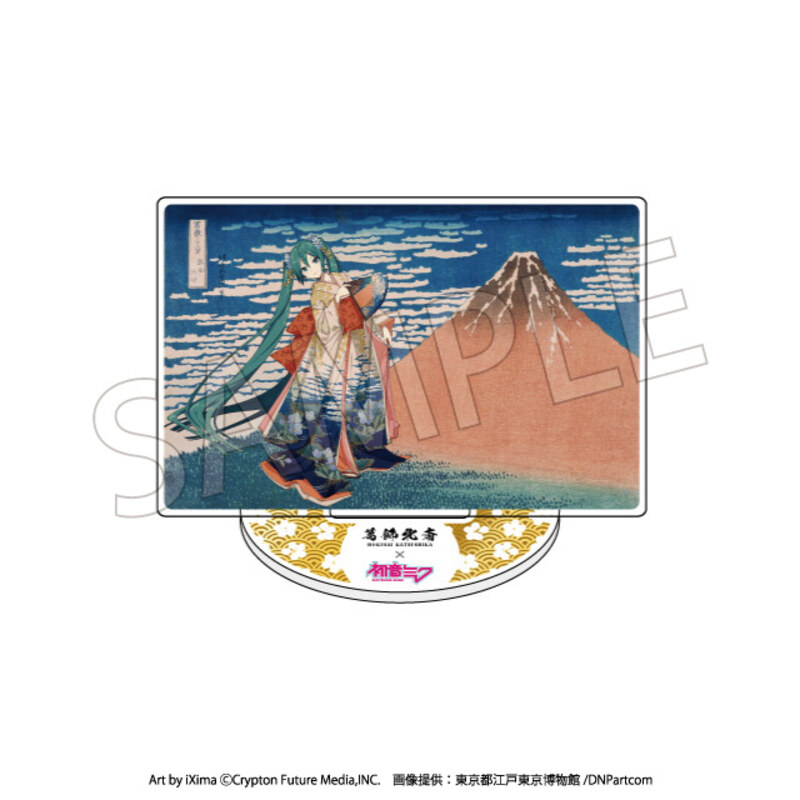 (PO) Hokusai Katsushika x Hatsune Miku Acrylic Stand [BOX] Image_3