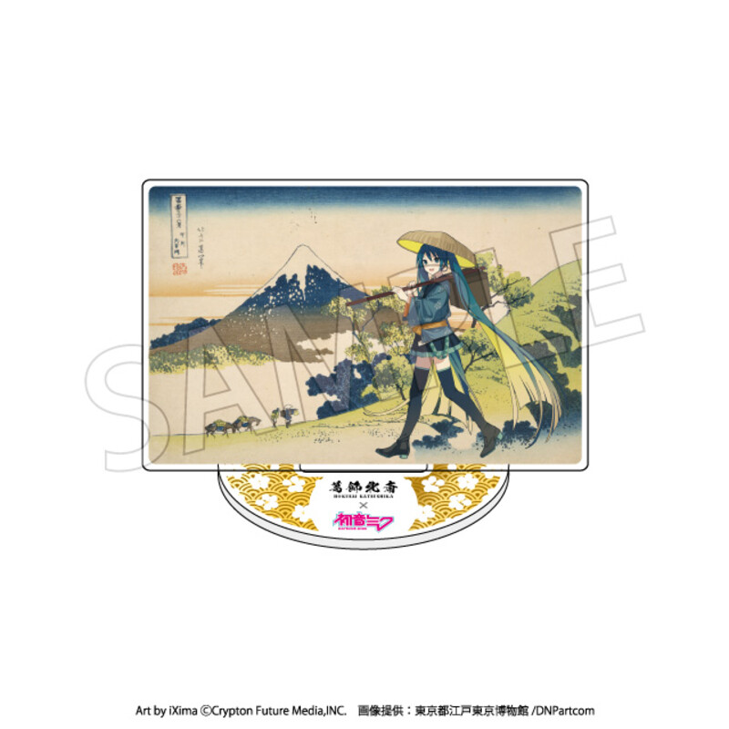 (PO) Hokusai Katsushika x Hatsune Miku Acrylic Stand [BOX] Image_7
