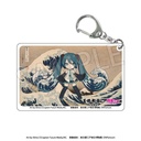 (PO) Hokusai Katsushika x Hatsune Miku Clear Acrylic Key Chain [BOX] Image_8