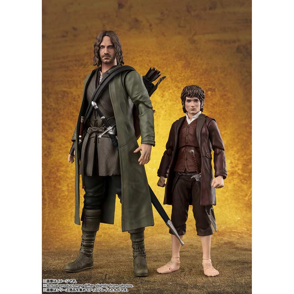 (PO) S.H.Figuarts The Lord of the Rings :The Fellowship of the Ring - Frodo Baggins & Gollum Image_8