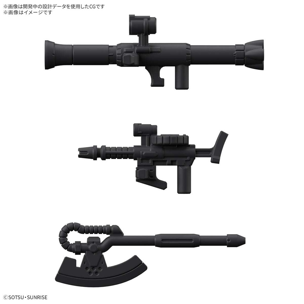 (PO) Gundam 1/1 Zakupla-kun DX set (Runner Ver. with Recreation Parts) Image_6