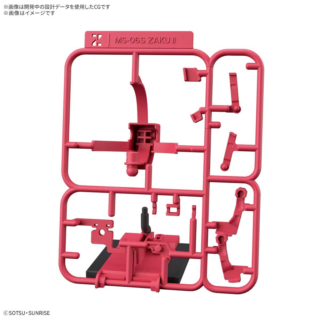 (PO) Gundam 1/1 CharZaku-kun DX set (Runner Ver. with Recreation Parts) Image_4