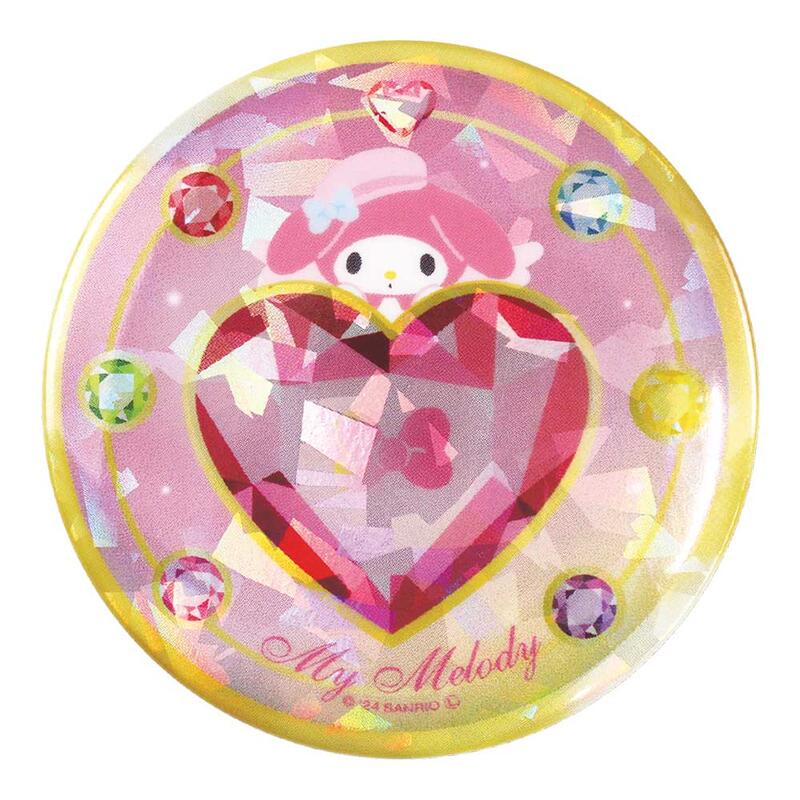 (PO) Sanrio Characters Secret Hologram Can Badge Magical Jewelry [BOX] Image_3