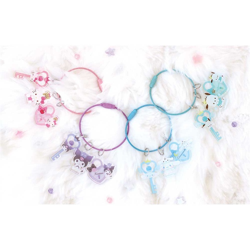 (PO) Sanrio Characters Angel Wire Key Ring Kuromi Image_4