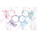 (PO) Sanrio Characters Angel Wire Key Ring Kuromi Image_4
