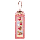 (PO) Crayon Shin-chan 4 Cut Photo Key Chain Red Image_1