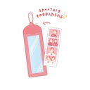 (PO) Crayon Shin-chan 4 Cut Photo Key Chain Red Image_4