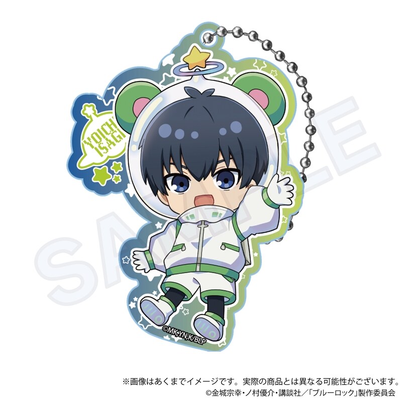 (PO) Blue Lock Trading Acrylic Key Chain Alien Ver. [BOX] Image_2