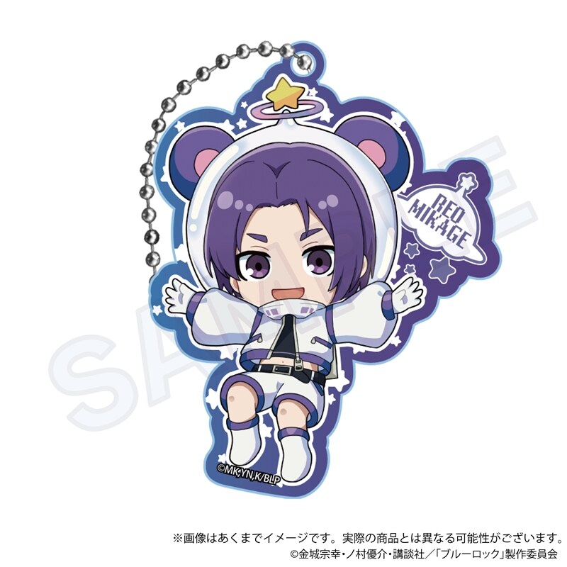 (PO) Blue Lock Trading Acrylic Key Chain Alien Ver. [BOX] Image_5
