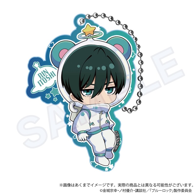 (PO) Blue Lock Trading Acrylic Key Chain Alien Ver. [BOX] Image_6