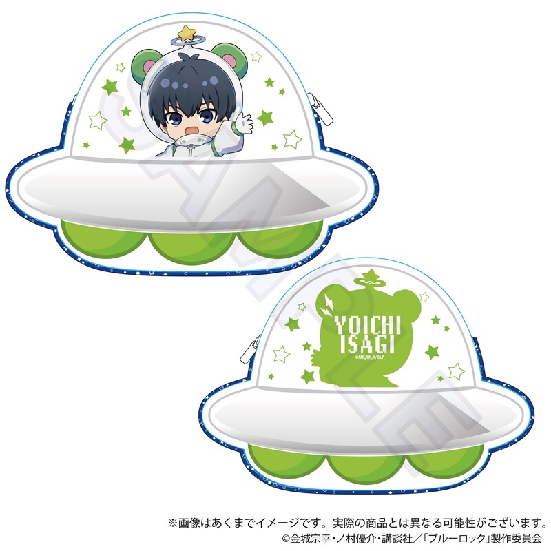 (PO) Blue Lock Die-cut Pouch Alien Ver. Isagi Yoichi Image_1