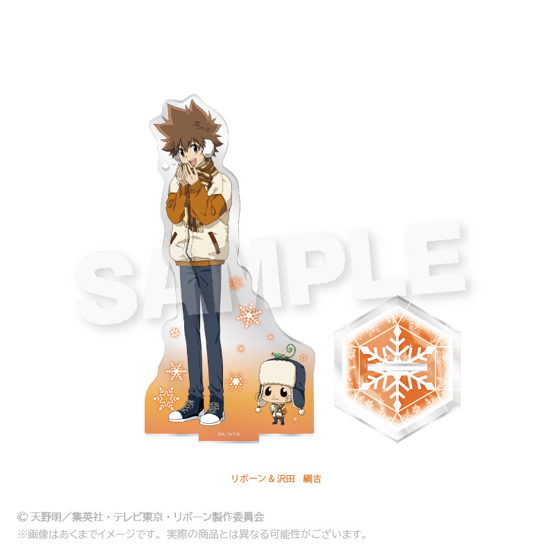(PO) Reborn! Acrylic Stand Mocomoco Winter Ver. Reborn & Sawada Tsunayoshi Image_1